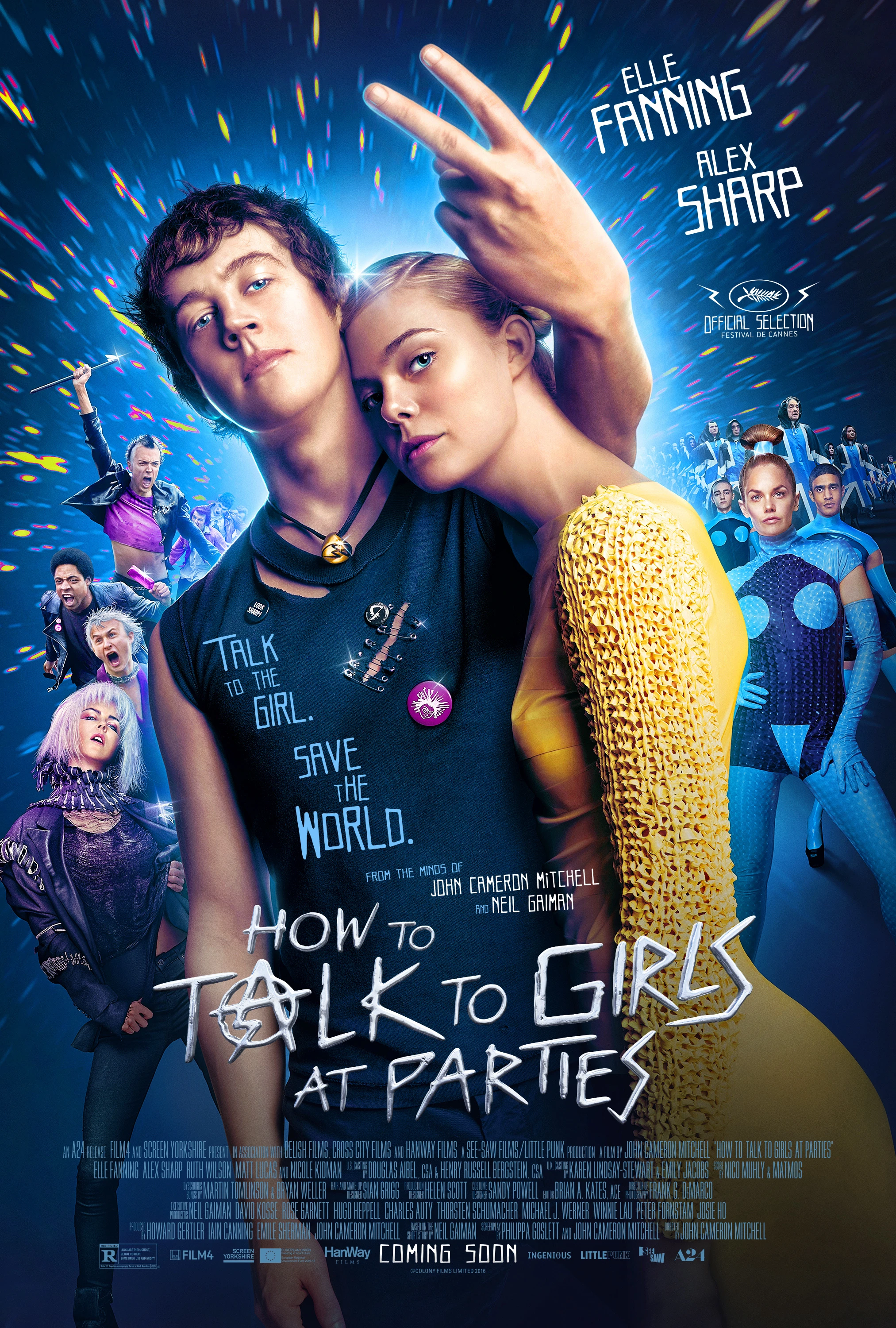 Bạn Gái Tôi Là Người Ngoài Hành Tinh | How to Talk to Girls at Parties (2017)