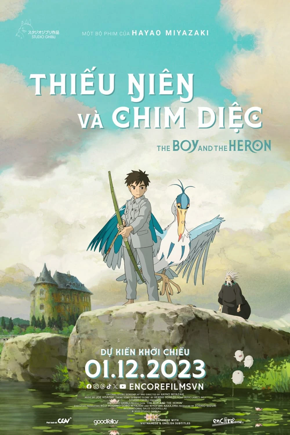 Thiếu Niên Và Chim Diệc | The Boy and the Heron (2023)